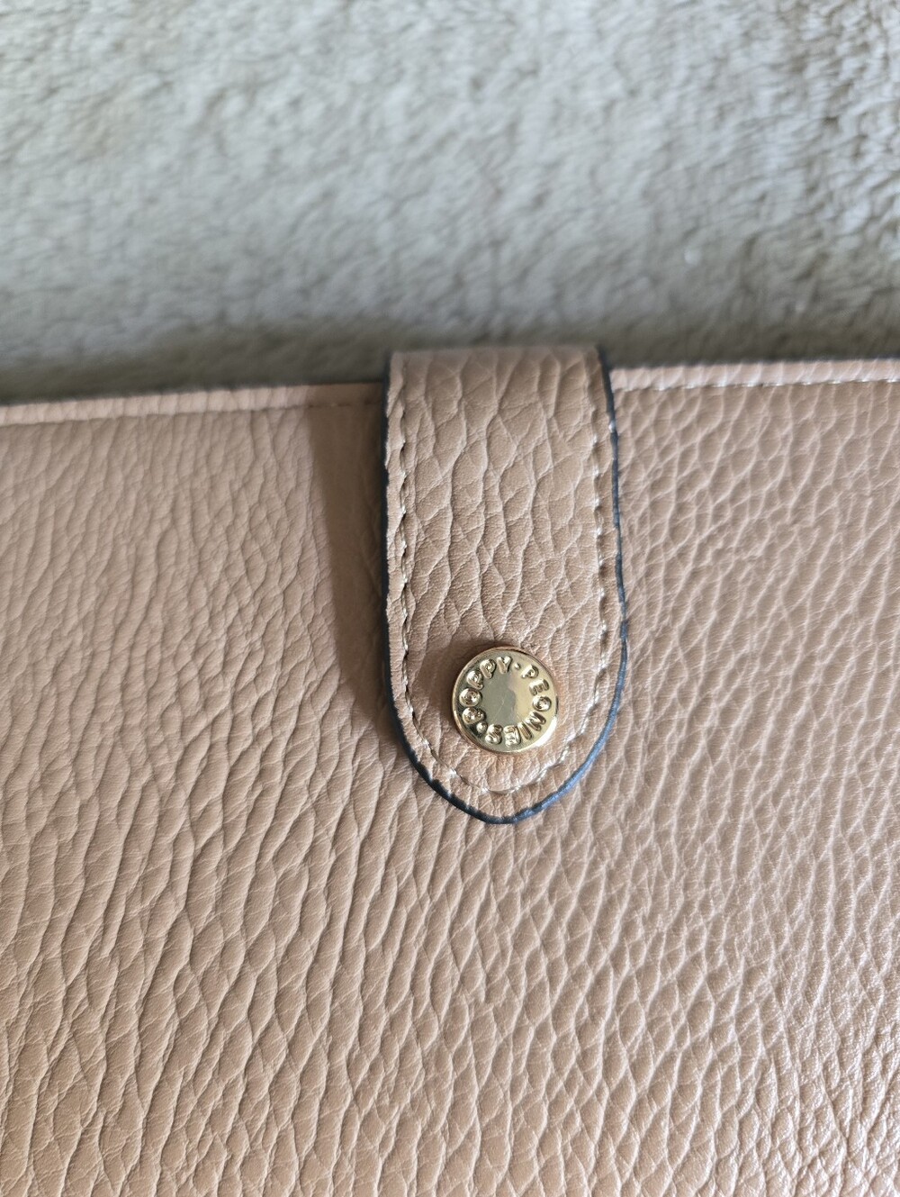 Poppy & Peonies Go Anywhere Wallet Mocha Mousse - Picture 3 of 11